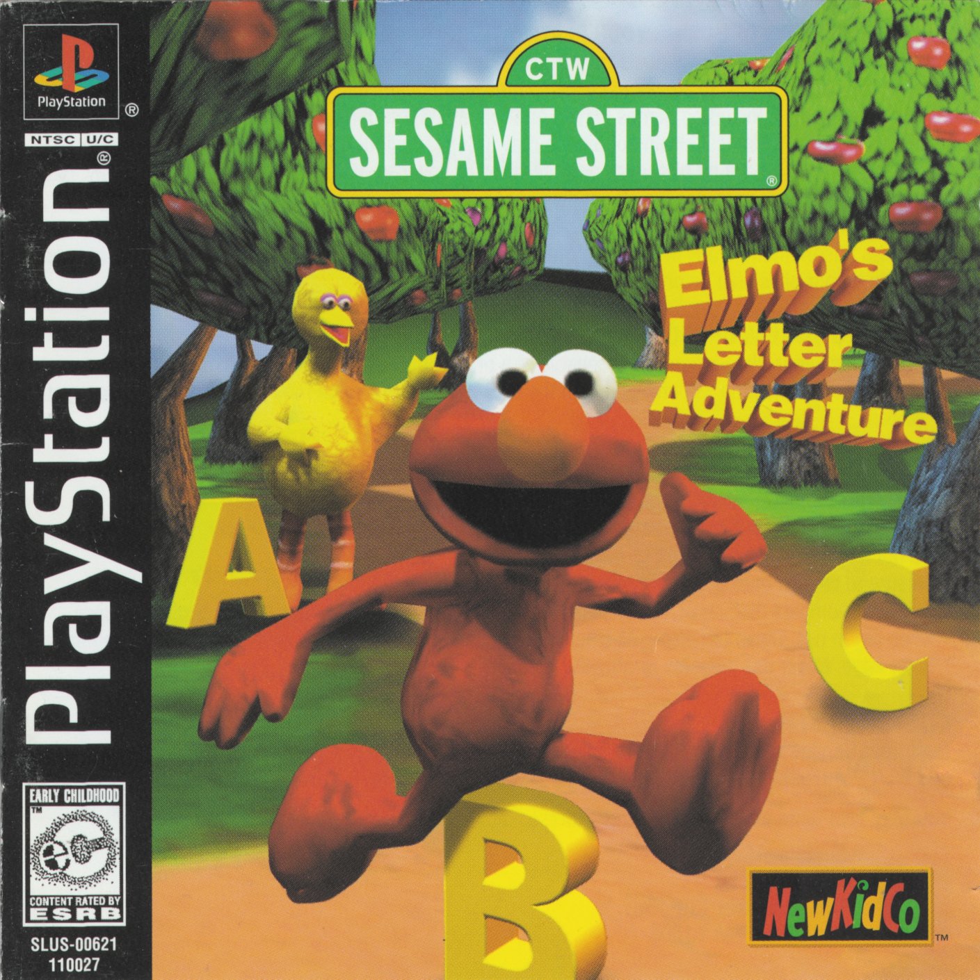 Sesame Street Elmo's Letter Adventure [SLUS00621] PSX SONY